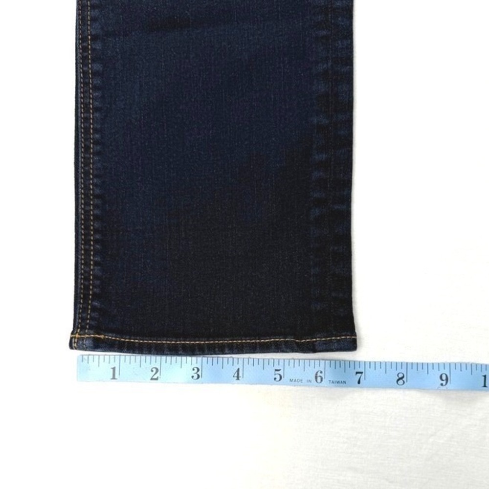 J Crew Stretch Dark Wash Skinny Jeans Women Size 27x31 - Picture 8 of 8